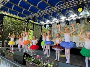 Radevas Eleven auf dem Rolandsfest