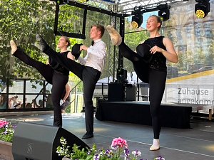 Radevas Eleven auf dem Rolandsfest
