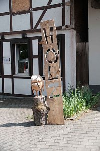 Peter Blei auf dem 31. Kunstmarkt in Friedrichsrode