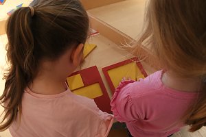 Mini-Mathematikum in der Kreissparkasse