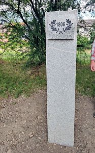 Die Interessengemeinschaft Historienwanderweg 1806 war wieder in Nordhausen am Werk