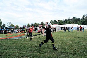 Feuerwehrwettkampf zur 750. Jahrfeier in Petersdorf