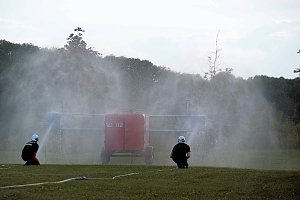 Feuerwehrwettkampf zur 750. Jahrfeier in Petersdorf