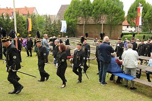 Eröffnung des Bleicheröder Bergmannsfestes