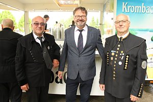 Eröffnung des Bleicheröder Bergmannsfestes