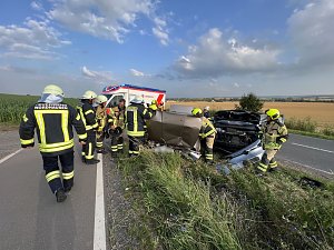 Unfall zwischen Hesserode und Nordhausen
