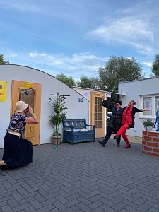 Premiere auf der Freilichtb&uuml;hne Hochstedt