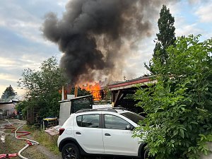 Feuer in Salza