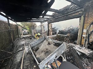 Fotos vom Feuer in Salza