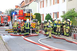 Fotos vom Feuer in Salza
