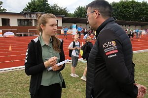 Sportabzeichen-Tour des Deutschen Olympischen Sportbundes macht Halt in Nordhausen