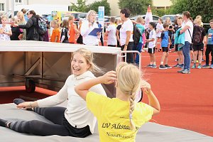 Sportabzeichen-Tour des Deutschen Olympischen Sportbundes macht Halt in Nordhausen