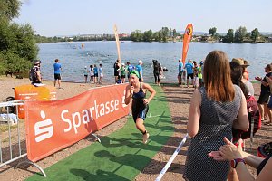 Die ersten Wettk&auml;mpfe beim Scheunenhof-Triathlon