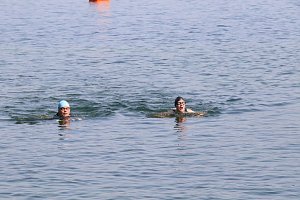 Die ersten Wettk&auml;mpfe beim Scheunenhof-Triathlon
