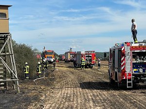 Feuer in der Goldenen Aue