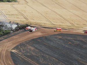 Feuer in der Goldenen Aue