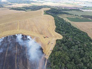 Feuer in der Goldenen Aue