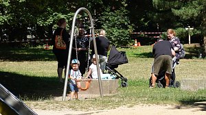 Der Vormittag des Parknicks geh&ouml;rte bereits den Familien