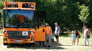 Der Vormittag des Parknicks geh&ouml;rte bereits den Familien
