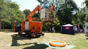 Der Vormittag des Parknicks geh&ouml;rte bereits den Familien