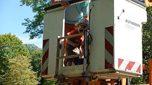 Der Vormittag des Parknicks geh&ouml;rte bereits den Familien