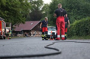 Einsatz&uuml;bung in Nordhausen