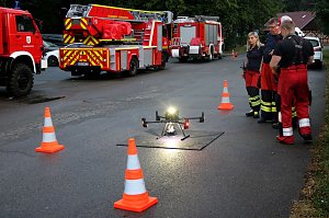 Einsatz&uuml;bung in Nordhausen