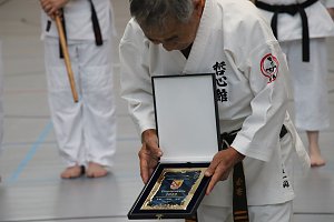 Internationales Karate-Training in der Wiedigsburg-Halle