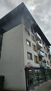 Feuerwehreinsatz in der Rautenstraße 16
