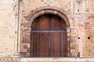 Peter Blei unterwegs im Kloster Göllingen