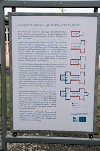 Peter Blei unterwegs im Kloster Göllingen