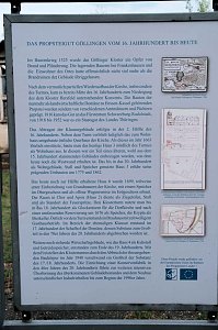 Peter Blei unterwegs im Kloster Göllingen
