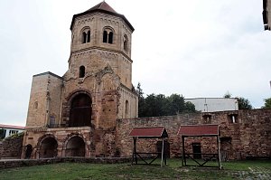Peter Blei unterwegs im Kloster Göllingen
