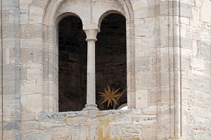 Peter Blei unterwegs im Kloster Göllingen