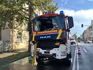 Feuerwehrunfall in Nordhausen