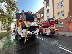 Feuerwehrunfall in Nordhausen