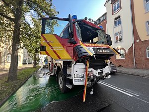 Feuerwehrunfall in Nordhausen