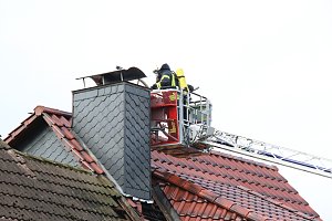 Feuerwehreinsatz in Bielen