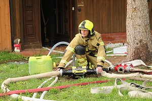 Feuerwehreinsatz in Bielen