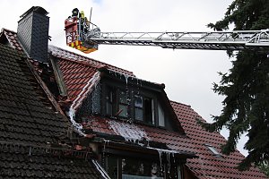 Feuerwehreinsatz in Bielen