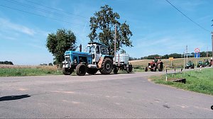 Peter Blei unterwegs auf dem Schleppertreffen in Herrmannsacker