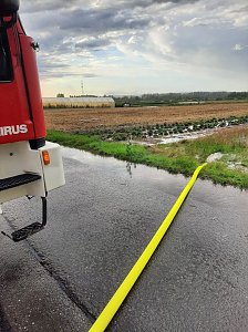Sch&auml;den der Unwetter gestern und heute Morgen