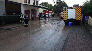 Sch&auml;den der Unwetter gestern und heute Morgen