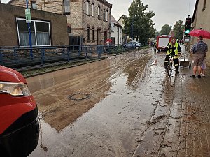 Sch&auml;den der Unwetter gestern und heute Morgen