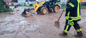 Sch&auml;den der Unwetter gestern und heute Morgen