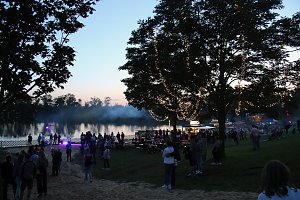 Feuer & Flamme am Kiesschacht in Nordhausen