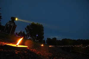 Feuer & Flamme am Kiesschacht in Nordhausen