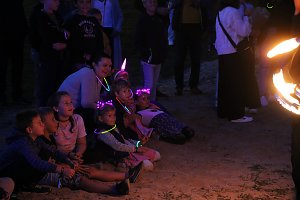 Feuer & Flamme am Kiesschacht in Nordhausen