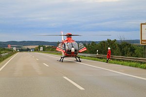 Schwerer Unfall auf der A38