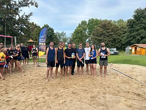 Der SVC und die EVN luden an Land zum 1. Beach-Cup